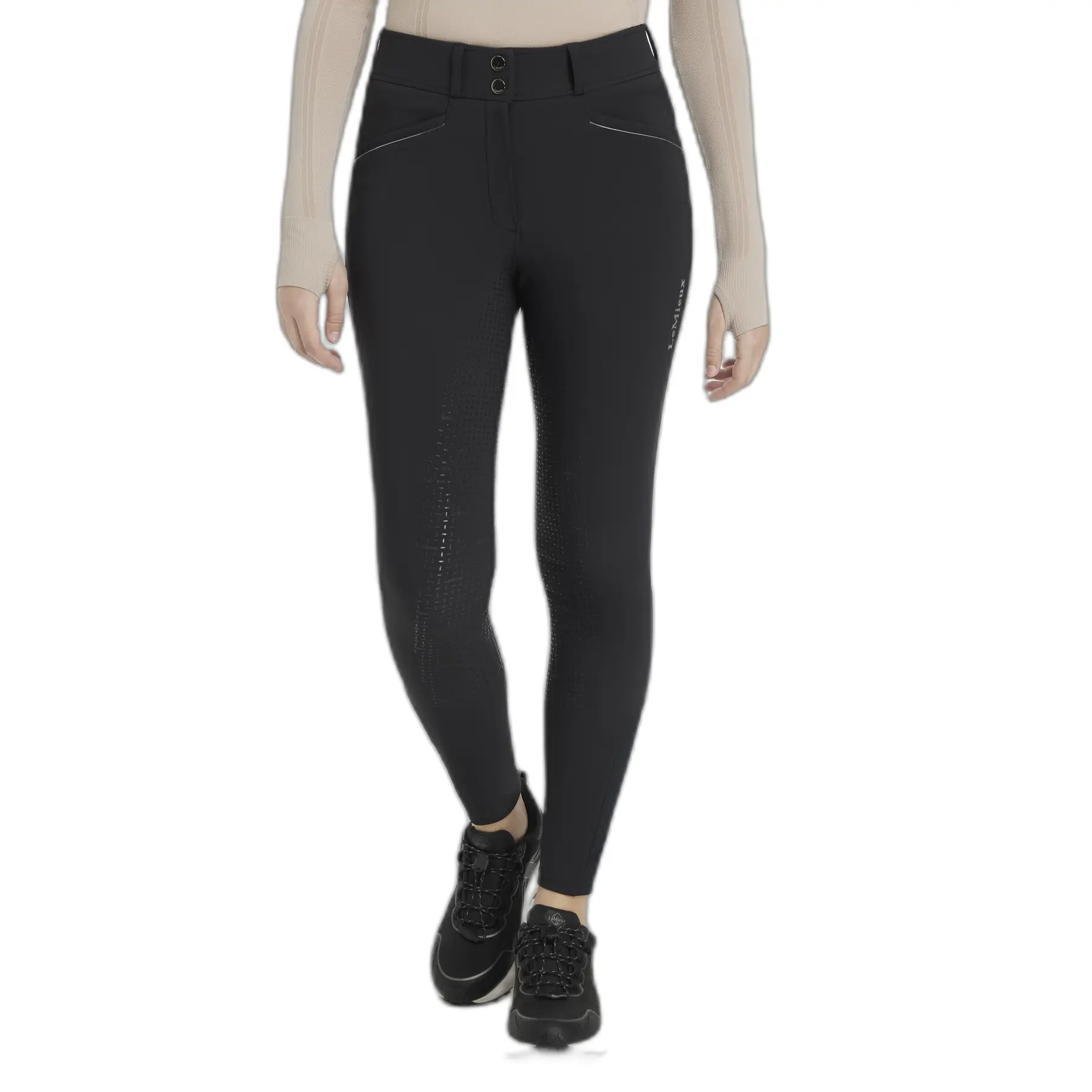 Lemieux Women's Noir Riding Trousers Freya Pro