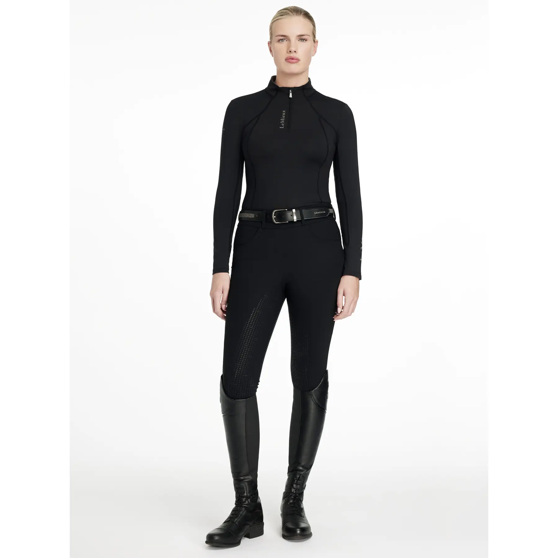 Comparer les prix de Maillot équitation manches longues femme LeMieux Classique