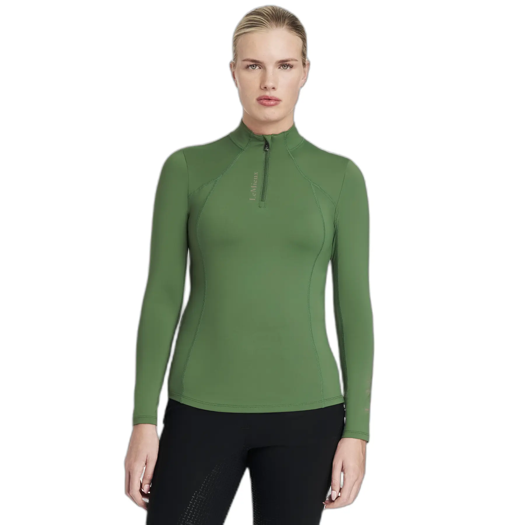 Lemieux Vert Long Sleeve Riding Jersey Classique