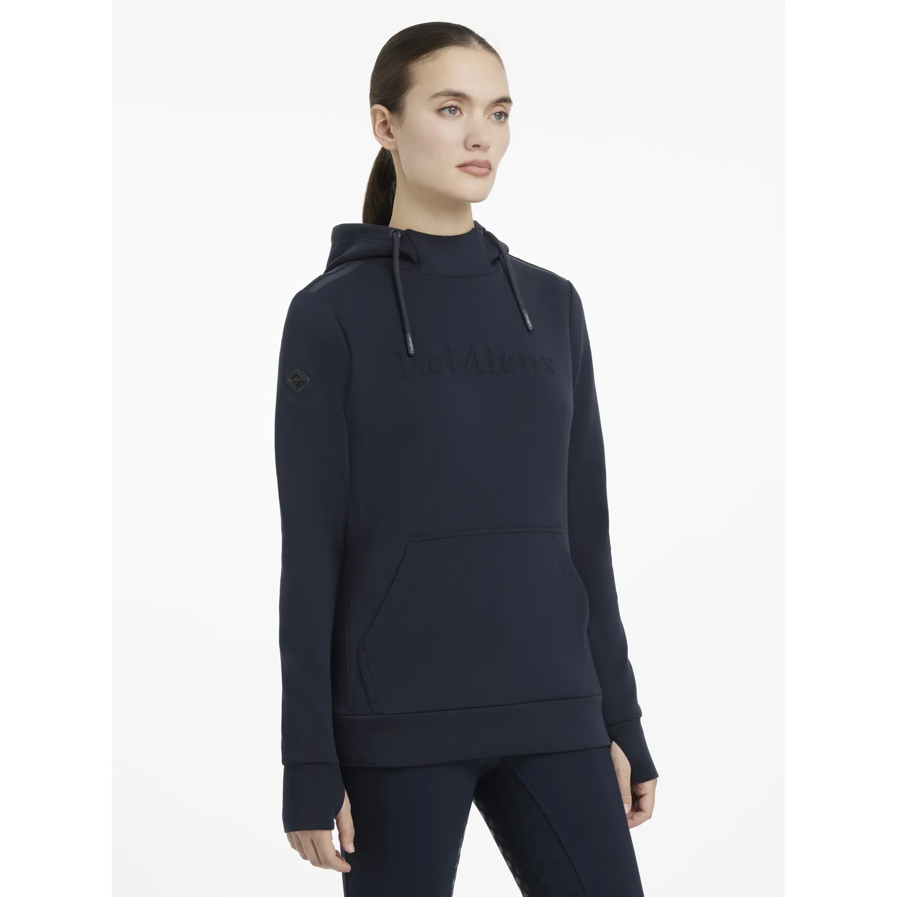 Lemieux Women's Bleu Hooded Sweatshirt Classique