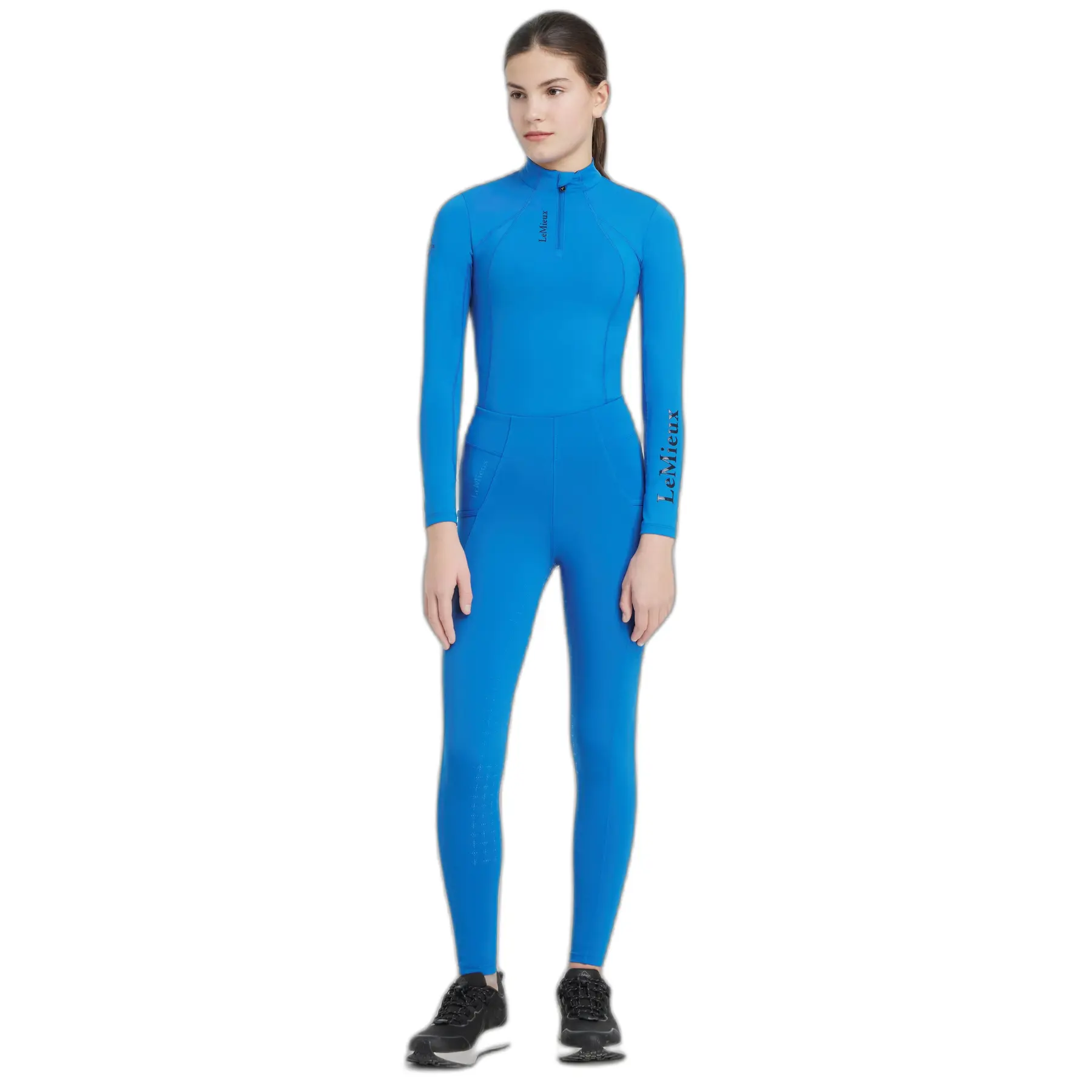 Lemieux Bleu Children's Full Grip Riding Leggings Orla