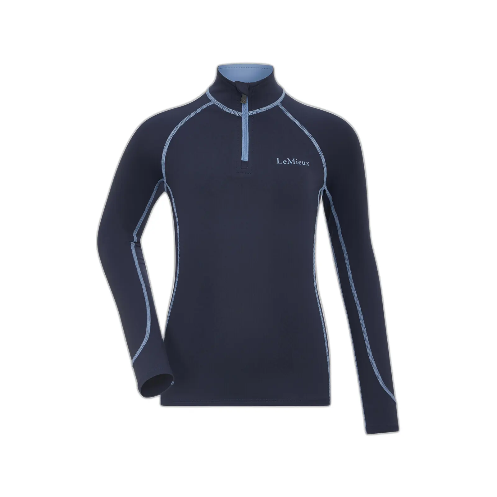 Lemieux Bleu Kid's Long-Sleeved Riding Jersey Mini Classique