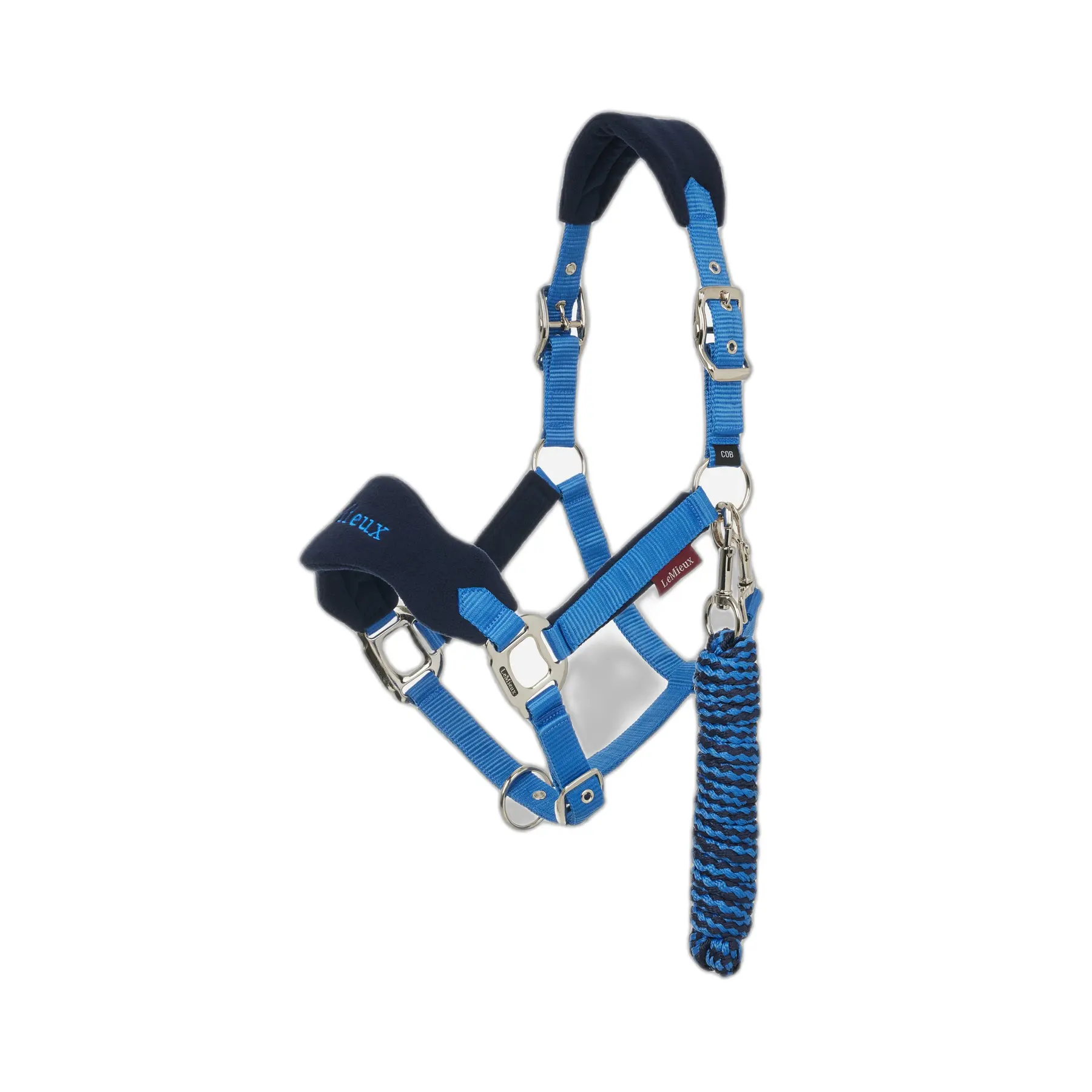 Lemieux Bleu Halter And Lead Rope Set For Horse Vogue