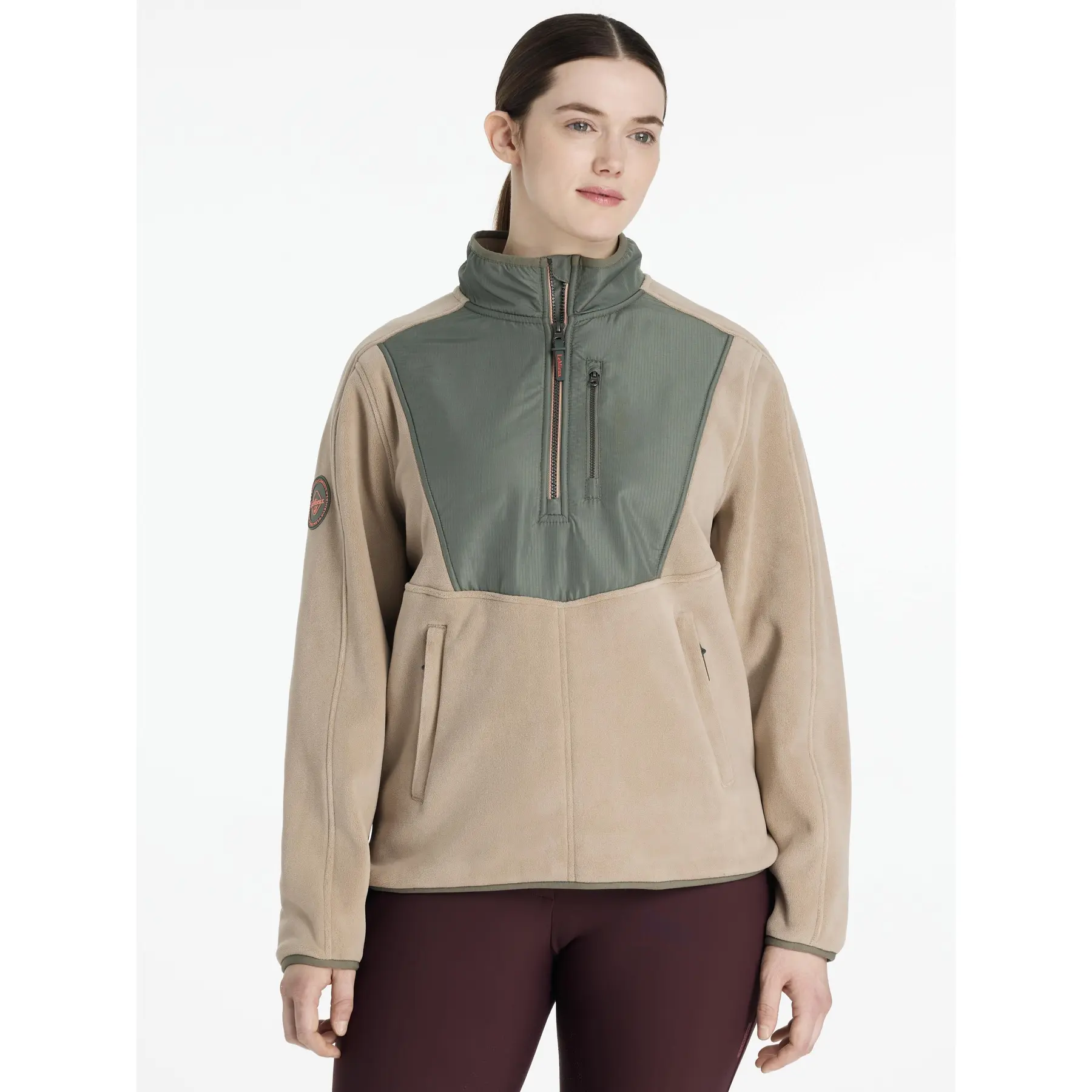 Lemieux Women's Rose Hybrid Fleece Sweatshirt For Clara