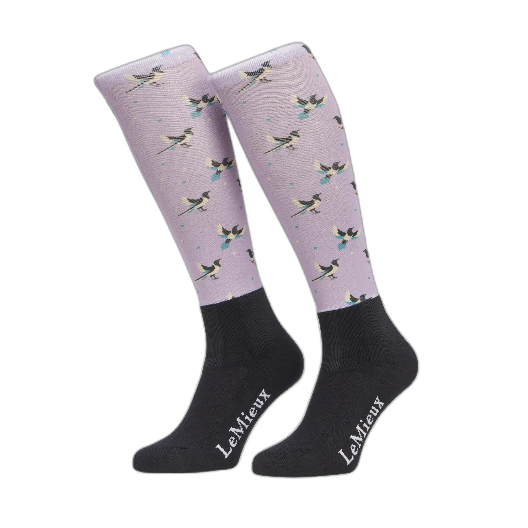 Lemieux Violet Riding Socks Footsie