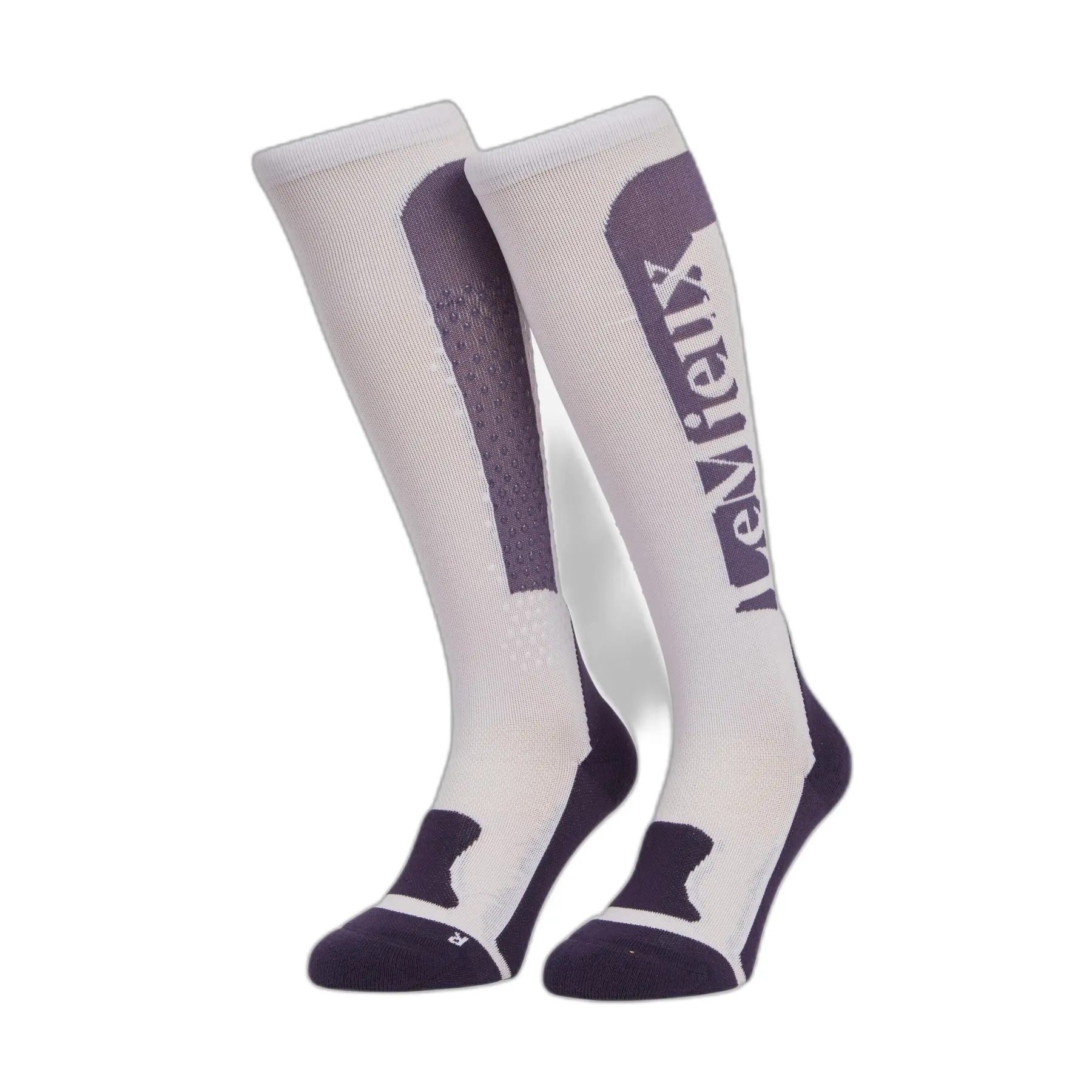 Lemieux Violet Silicone Riding Socks