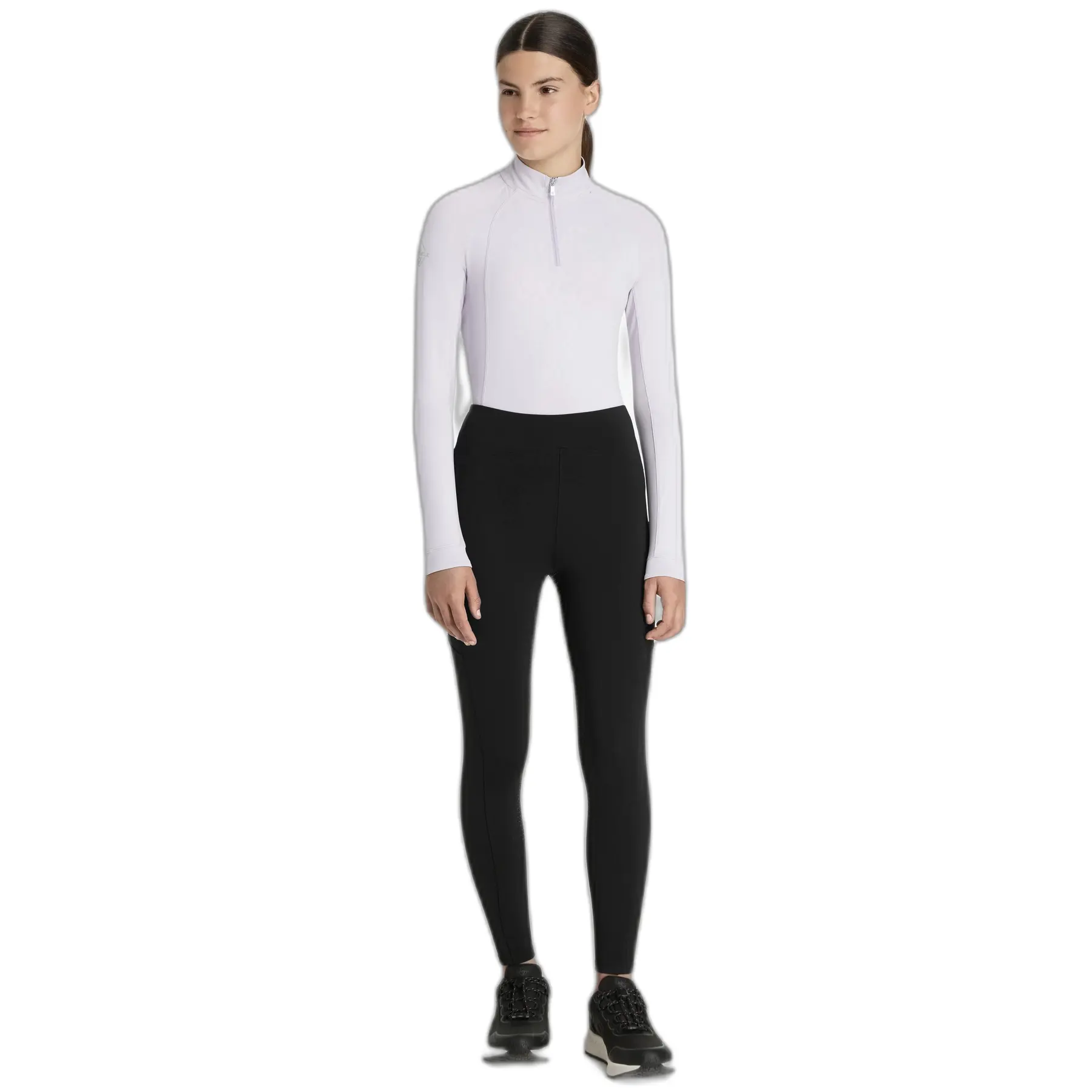 Comparer les prix de Legging équitation mid grip fille LeMieux Nell