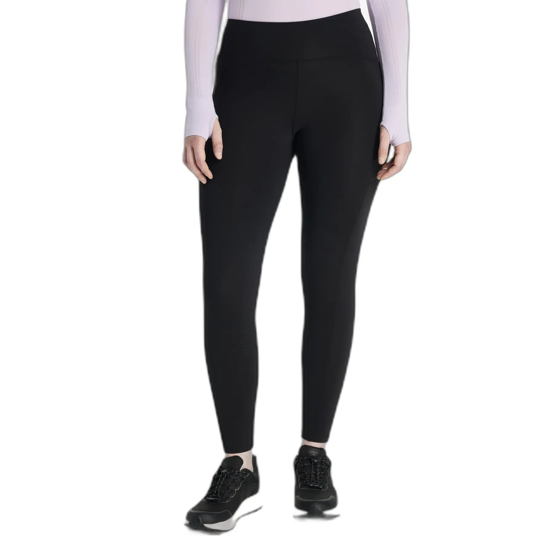 Lemieux Women's Noir Mid Grip Riding Leggings Natalie