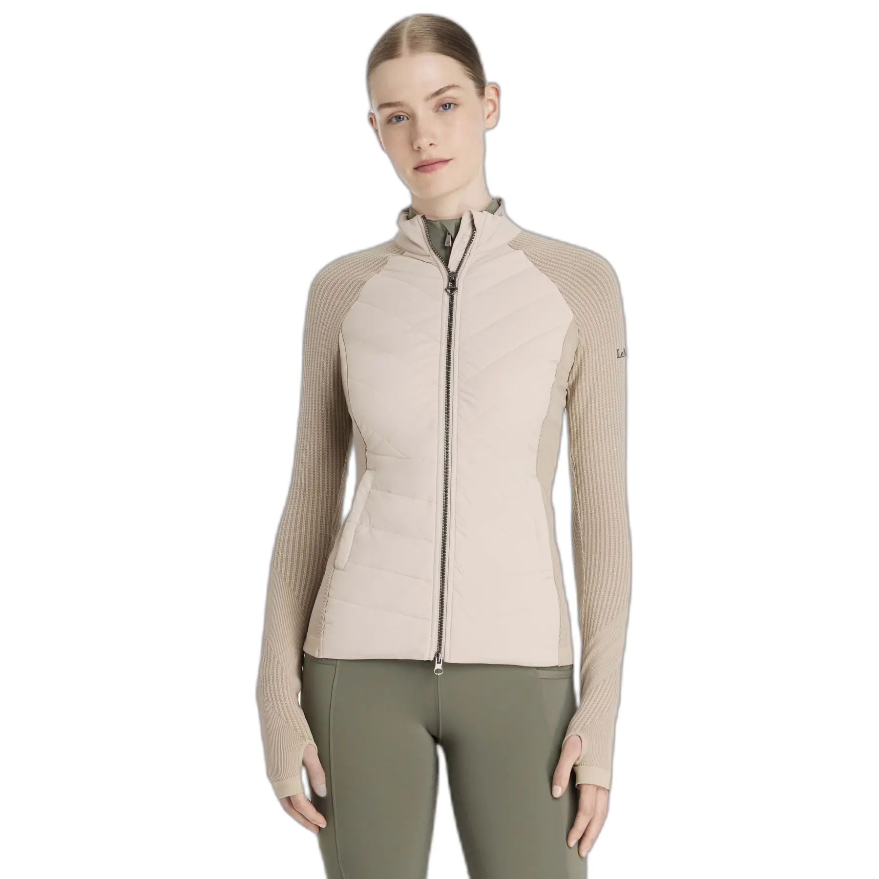 Lemieux Gris Riding Jacket Woman Maddie