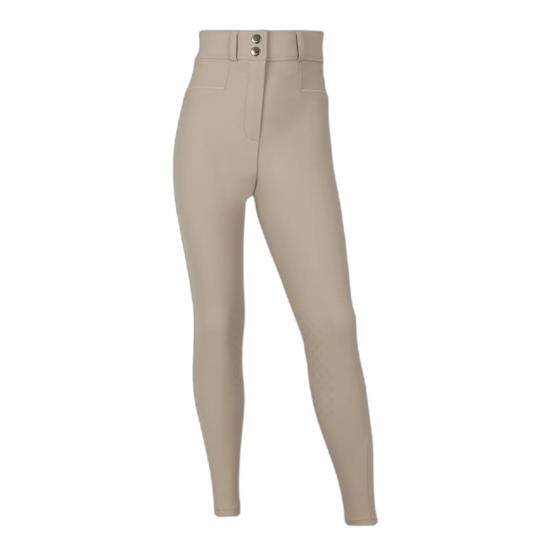 Lemieux Girls Beige Riding Trousers Mid Grip Izzy