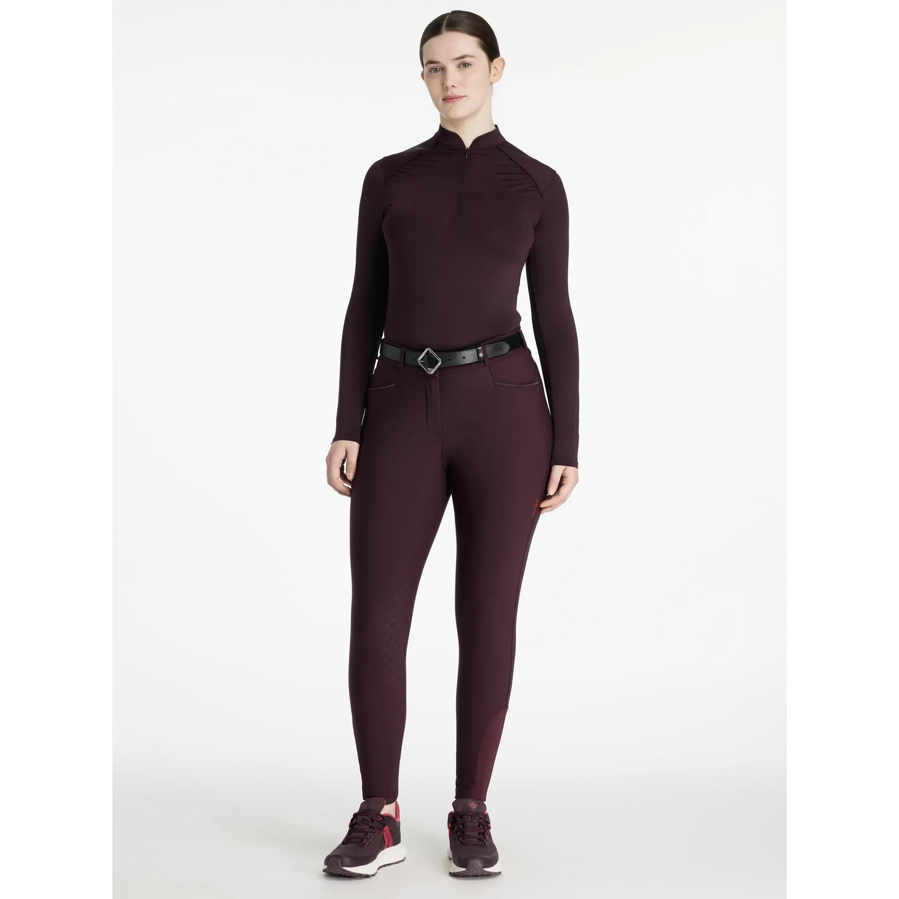Lemieux Women's Rouge Mid Grip Riding Trousers For Isabelle