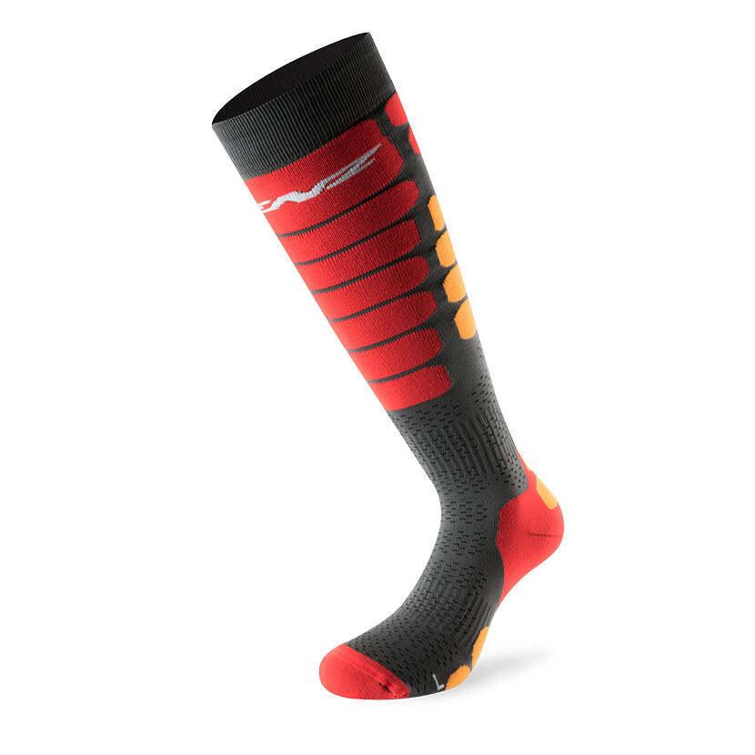 9006729251168 - Lenz Skiing 50 Socken Schwarz Grau 39 40 41