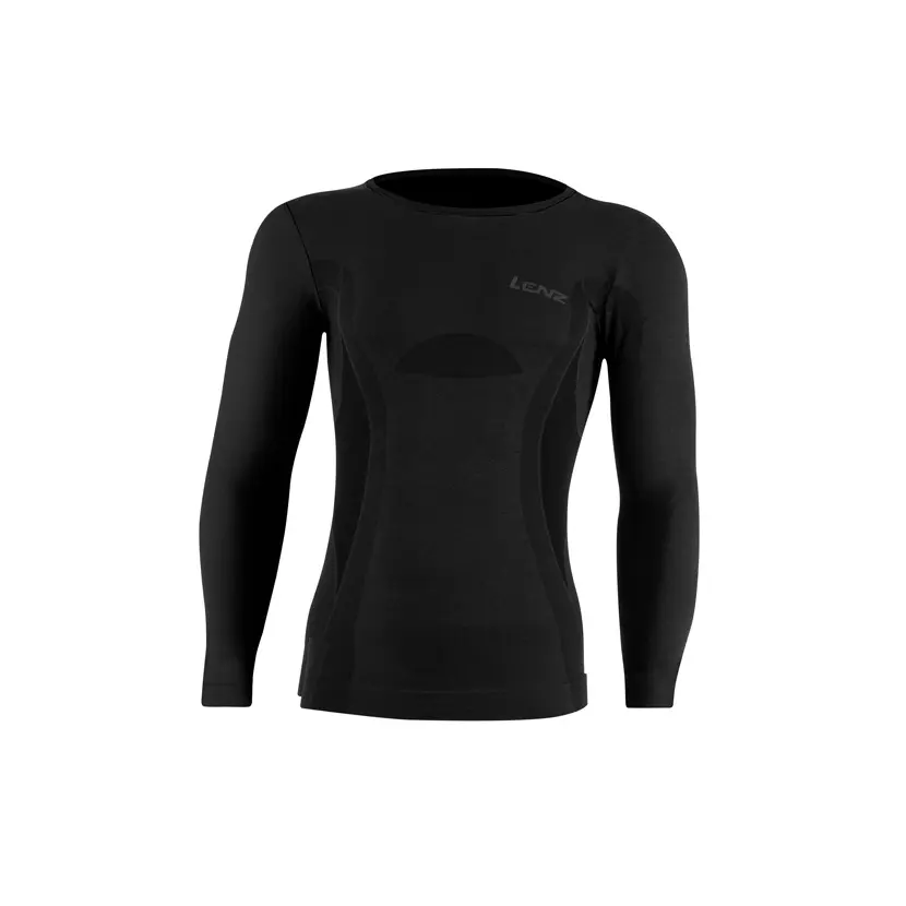 Unterhemd mit langen Ärmeln und Rundhalsausschnitt Lenz Merino 6.0