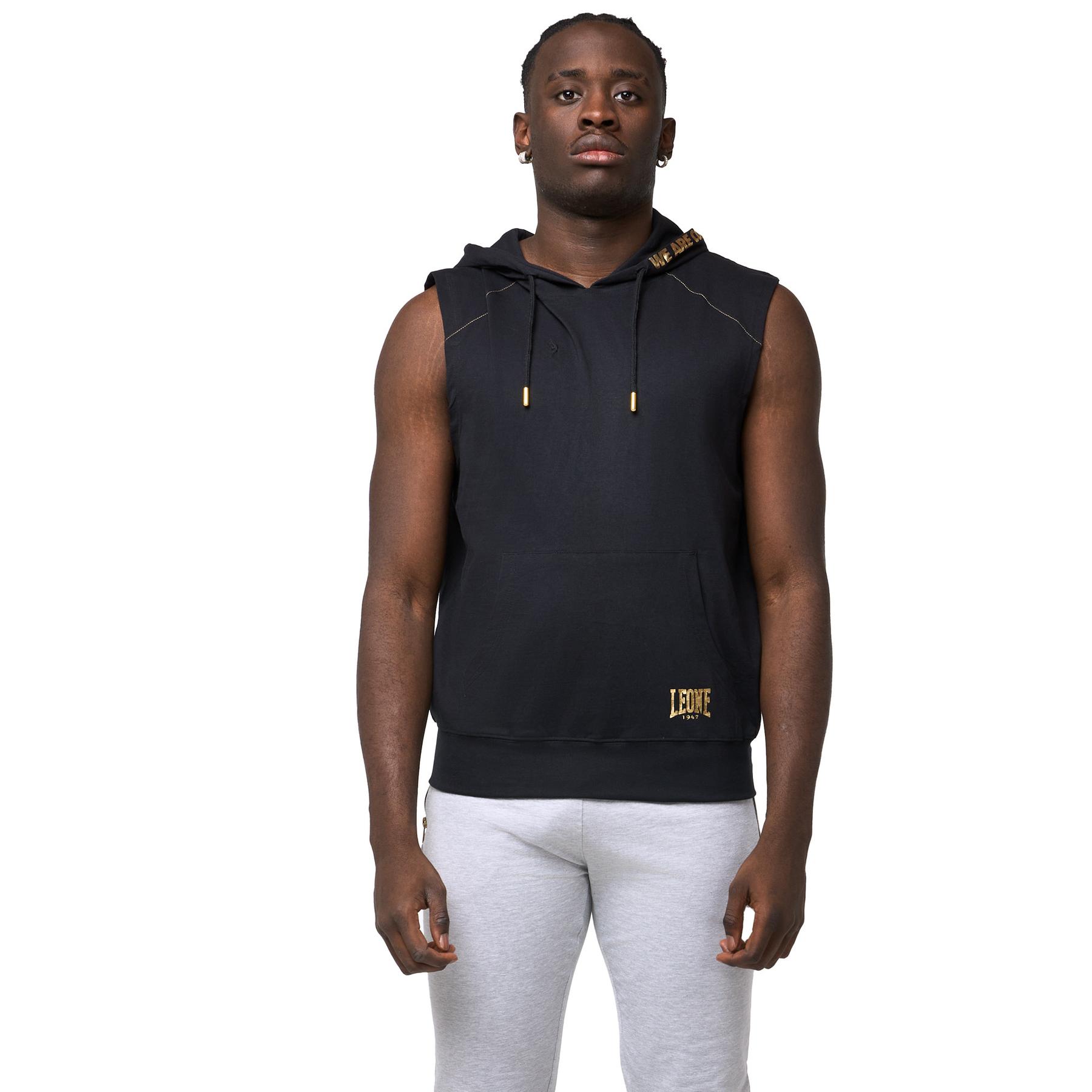 9508943338859 - Ärmelloser Hoodie Leone New Gold