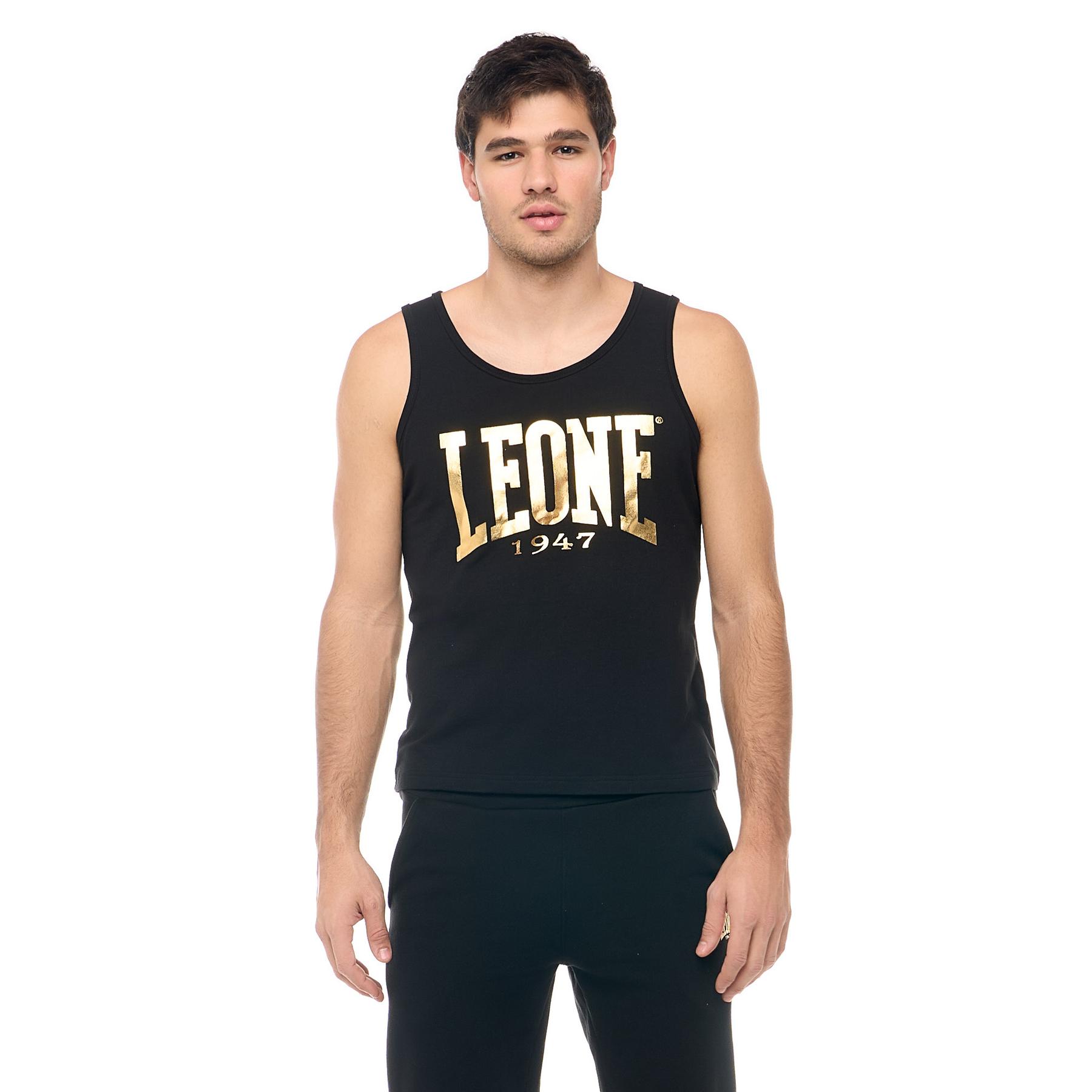9508684867144 - LEONE 1947 Herren Singlet NEW GOLD