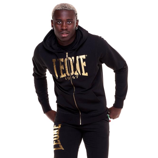 9507719474111 - Zip-Hoodie aus Baumwolle Leone