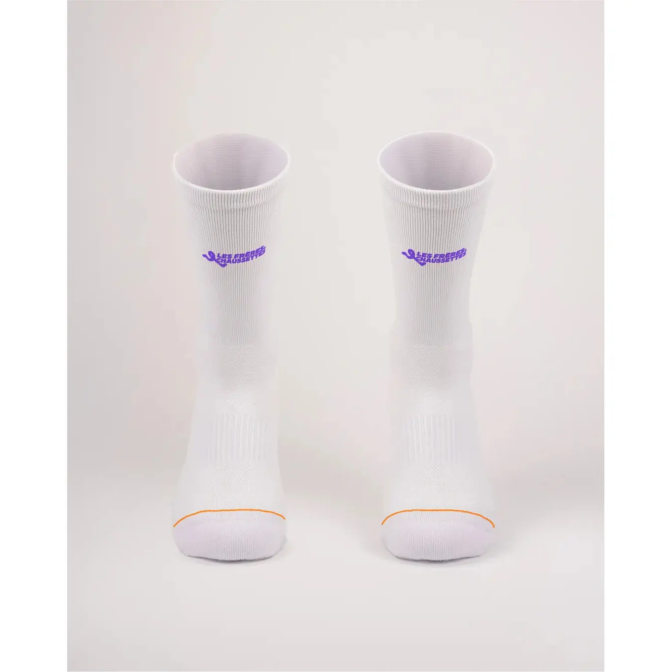 Les Frères Chaussettes Unisex Violet Running Socks Ta G&#*Le Et Cours