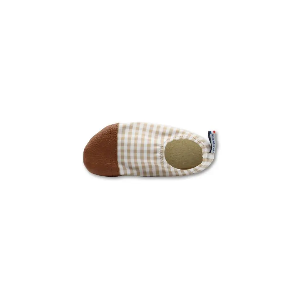 Chaussons bébé Les Pas Petits Vichy