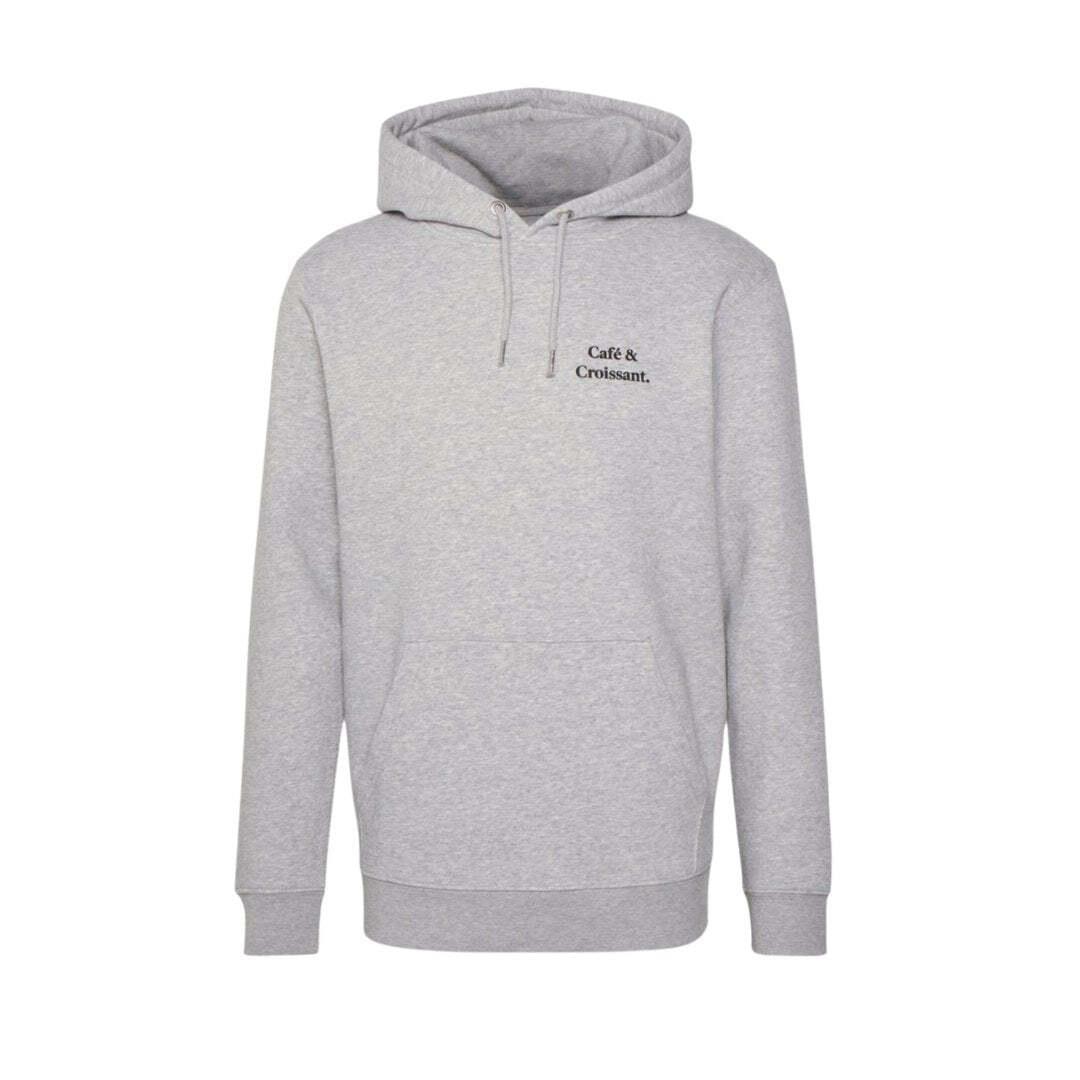 2001626686270 - Hoodie aus biologischer Baumwolle Café & Croissant
