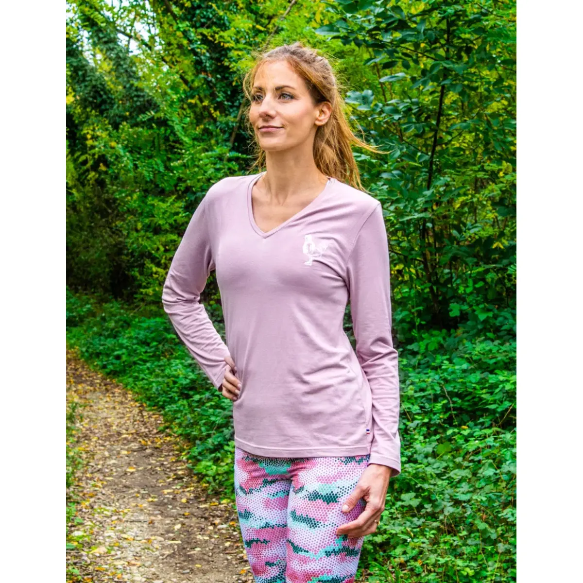 Langarmshirt Les Poulettes Fitness
