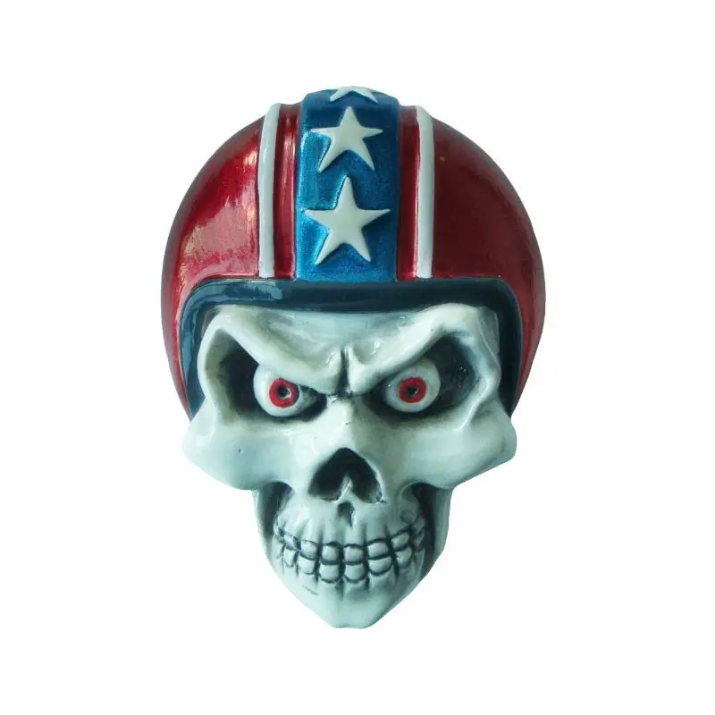 Aufkleber Lethal Threat 3d Skull Helmet