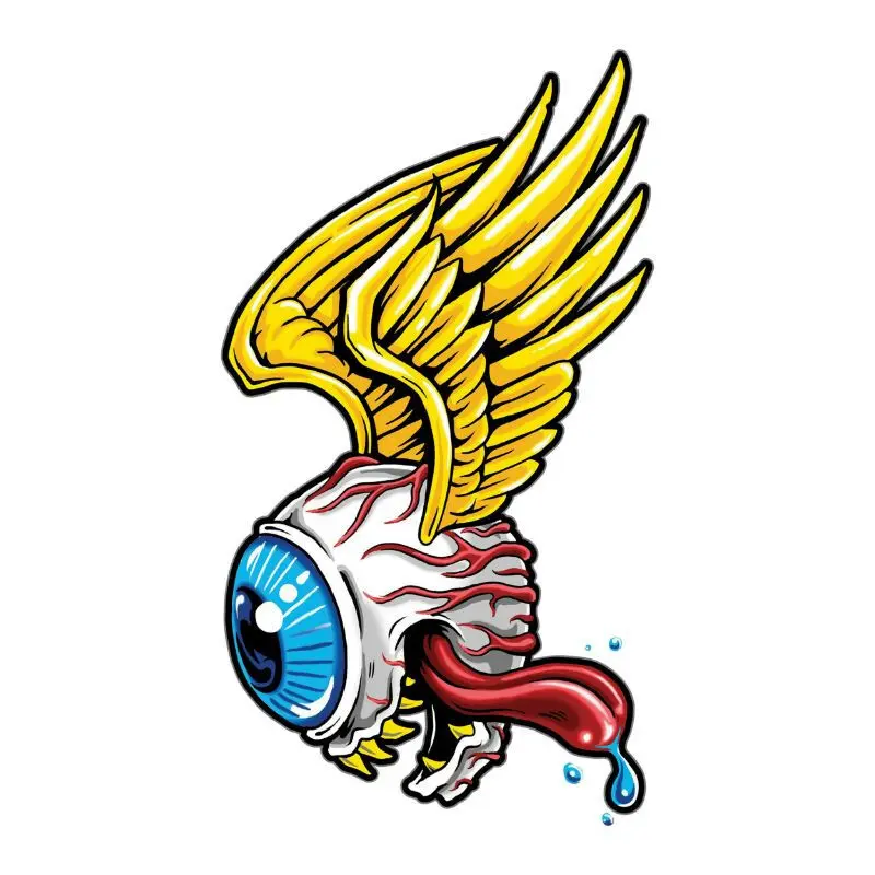 Motorradaufkleber Lethal Threat Motor Monster Eyeball