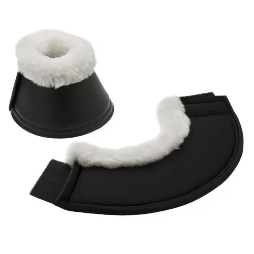 Comparer les prix de Cloches pour cheval en néoprène avec doublure en peau de mouton Lexhis