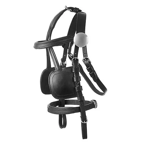 Comparer les prix de Harnais d'attélage cheval en cuir avec plastron Lexhis Bochum