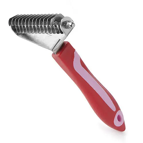 Meilleurs prix pour Peigne de toilettage démêlant large Lexhis Soft Line