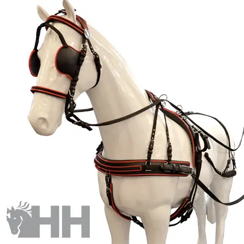 Harnais d'attélage cheval simple Lexhis Hanover