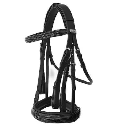 Meilleurs prix pour Bridon équitation avec double rênes Lexhis Luna Luxe