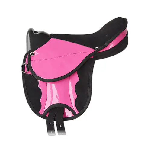 Selle équitation pour poney synthétique enfant Lexhis Shetty
