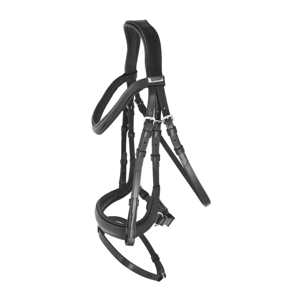 Meilleurs prix pour Bride équitation anglaise avec rênes en toile Lexhis Agnes