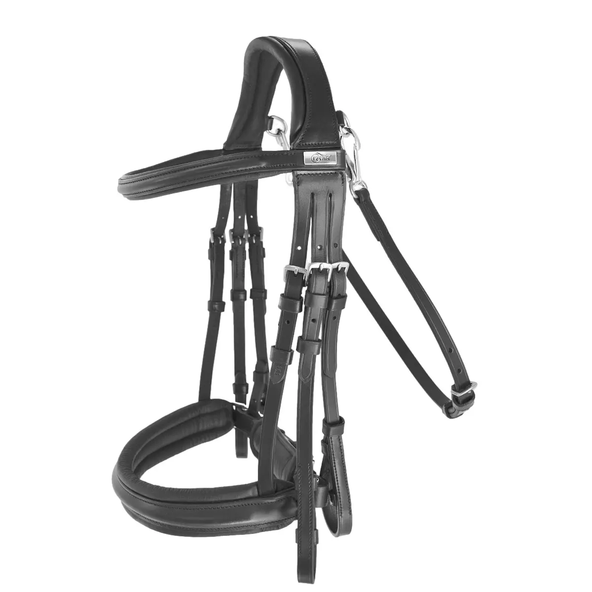 Meilleurs prix pour Bride équitation anglaise à double rênes Lexhis Flavia