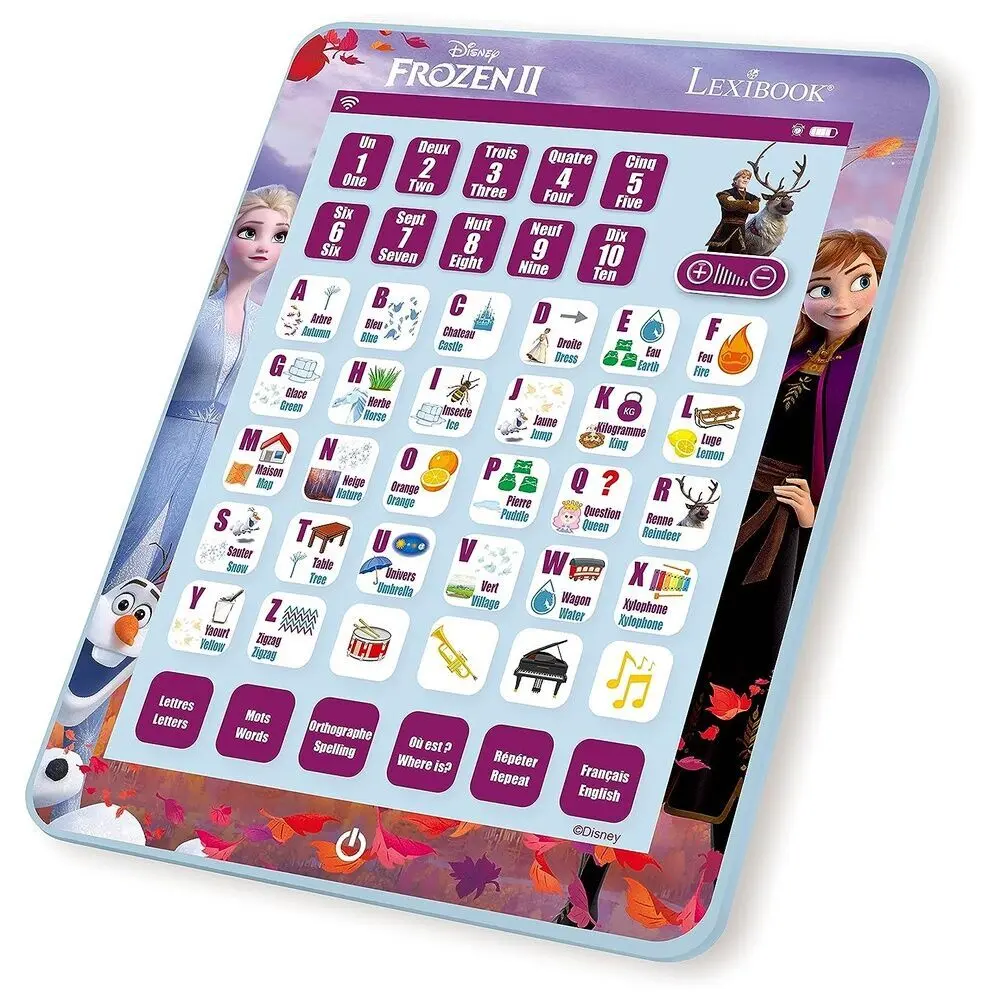 Talking Educational Tablet Lexibook Disney Frozen
