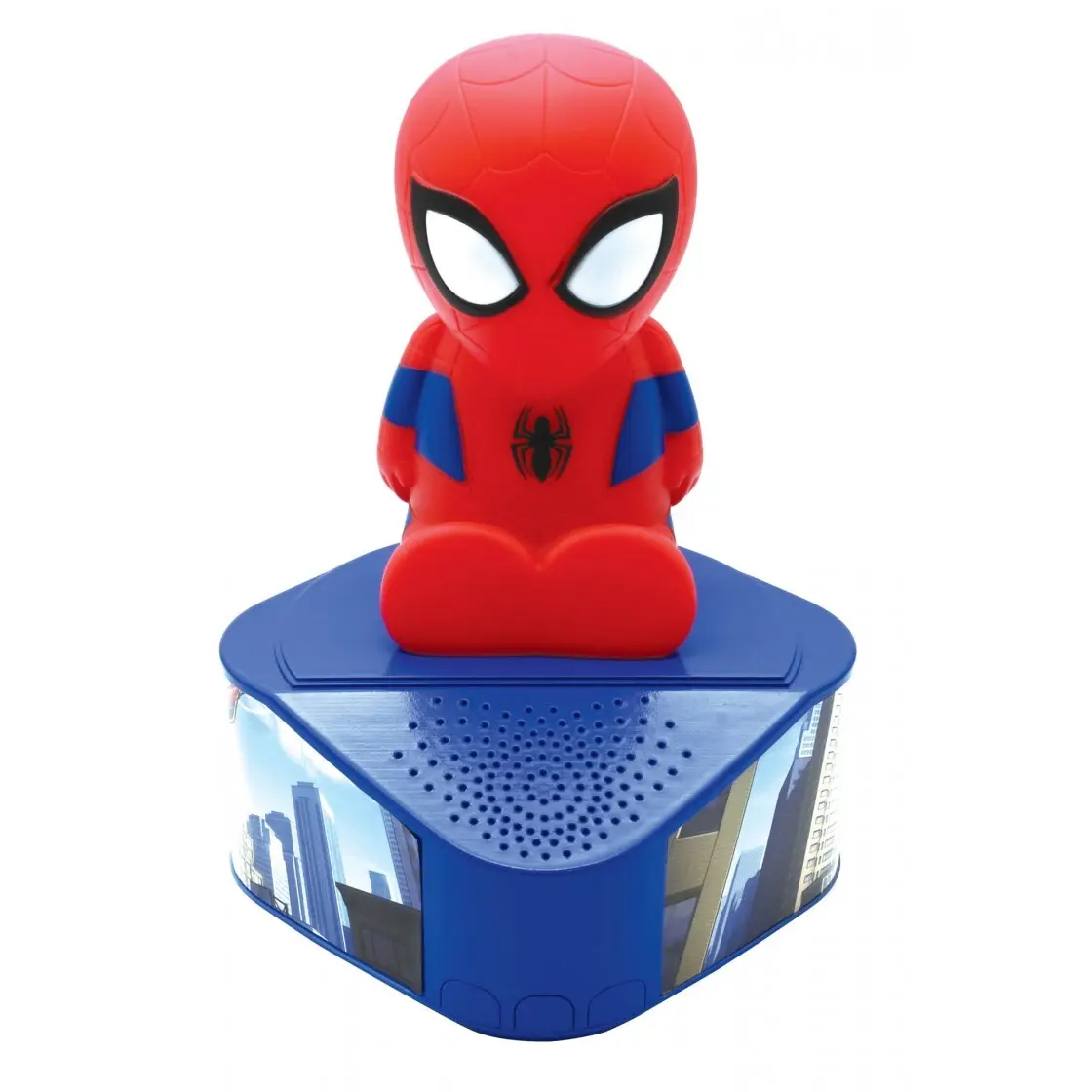 3380743096469 - Bluetooth-Lautsprecher + leuchtende Spiderman-Figur Lexibook