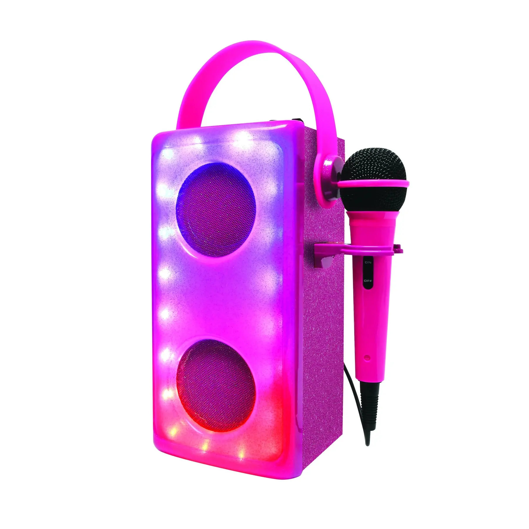 3380743103808 - Licht Bluetooth-Lautsprecher mit Mikrofon Rose