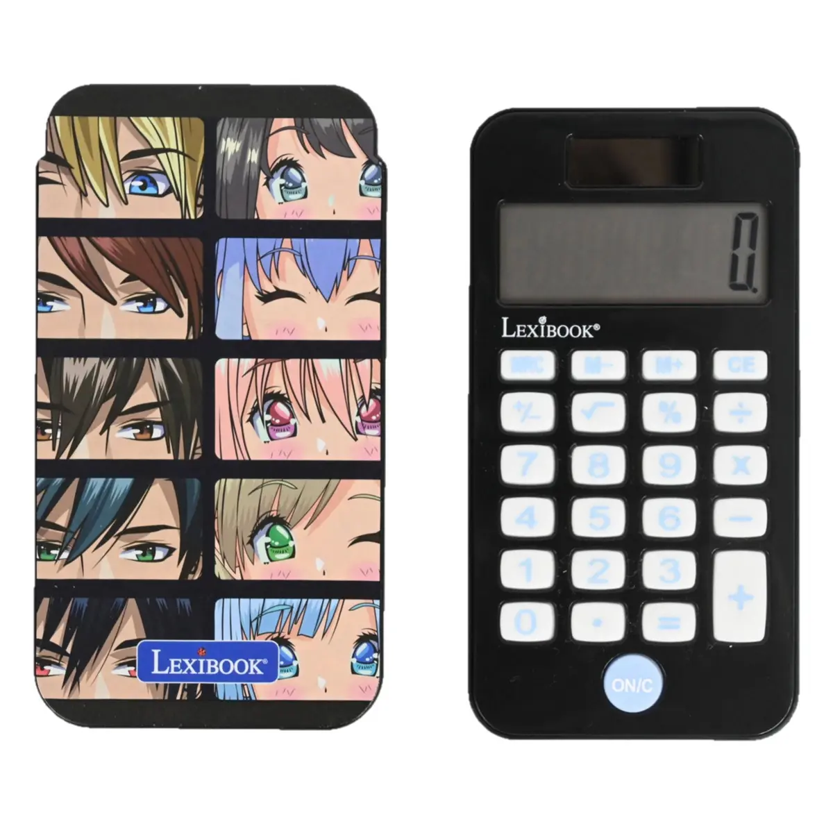 3380743103891 - Taschenrechner mit 8 Ziffern und Schutzdeckel Manga