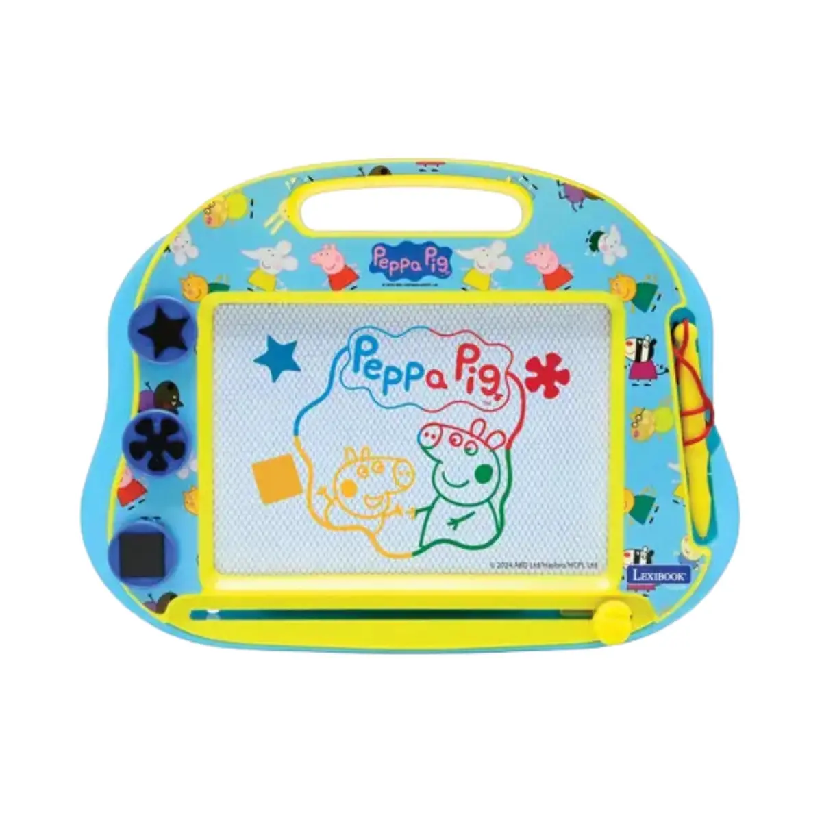 3380743104089 - Magische Schreibtafel Format A5 mit magnetischen Zubehör zum Zeichnen Peppa Pig