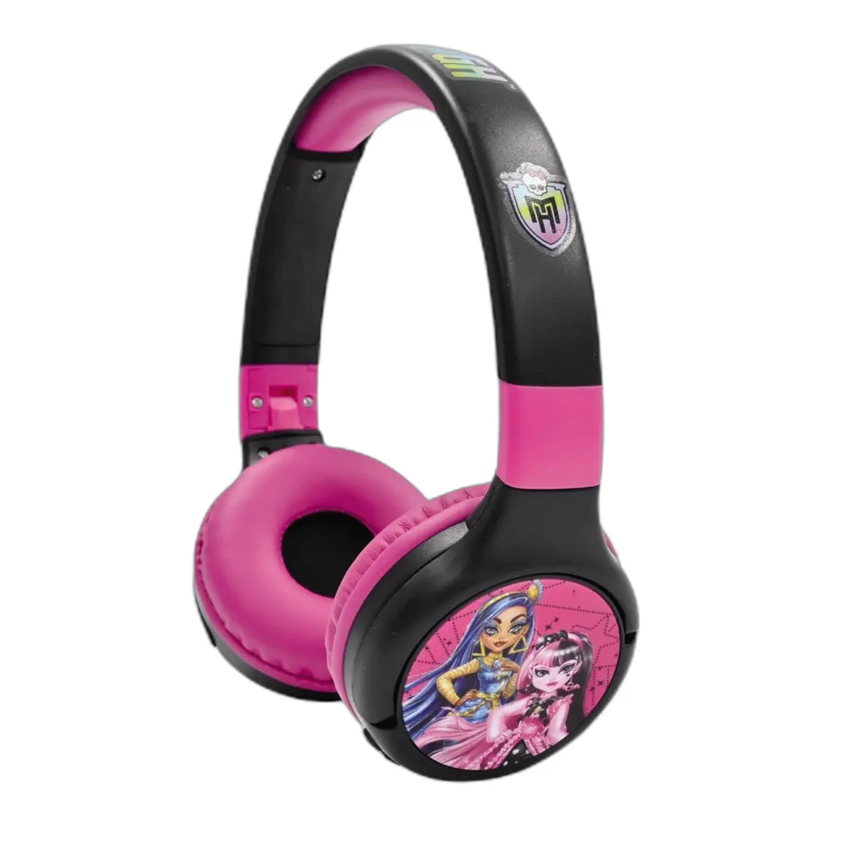 3380743104300 - Bequeme und faltbare 2-in-1 Bluetooth- und kabelgebundene Kopfhörer mit Lautstärkebegrenzung Monster High 3380743104300 - Bequeme und faltbare 2-in-1 Bluetooth- und kabelgebundene Kopfhörer mit Lautstärkebegrenzung Monster High