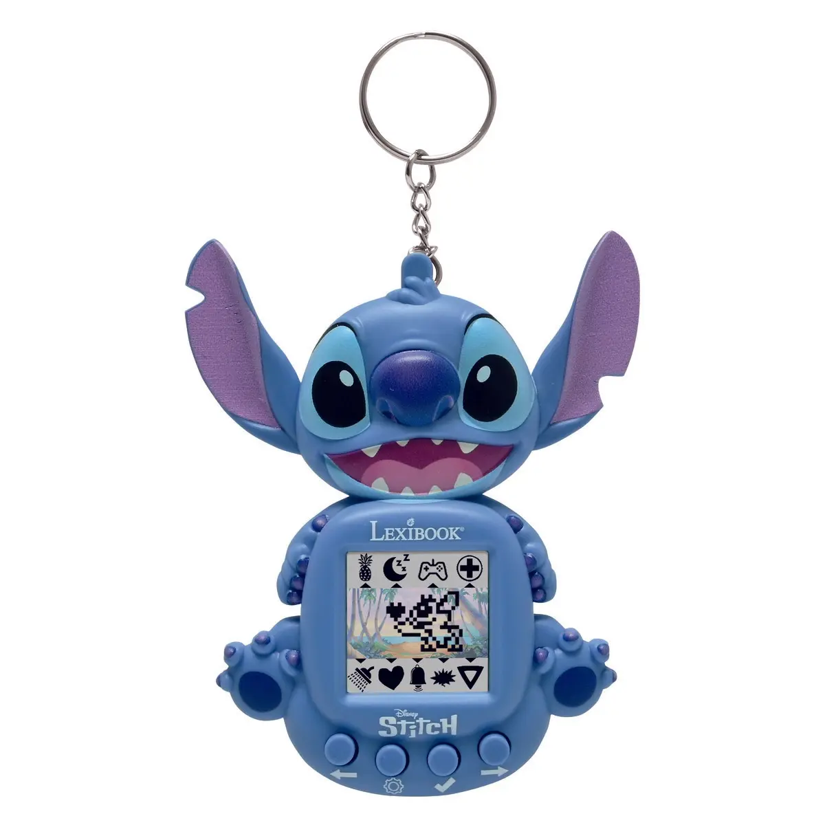 3380743113609 - Konsole mit LCD-Bildschirm die 3 Spiele aus dem Universum enthält Disney Stitch My Best-E