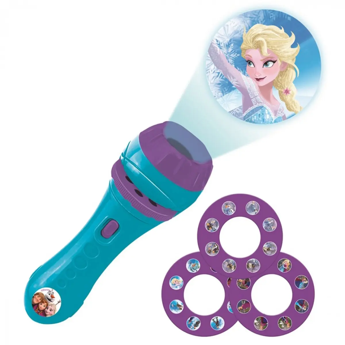 3380743078236 - Story Projektor und Taschenlampe Disney Die Eiskönigin Elsa Anna