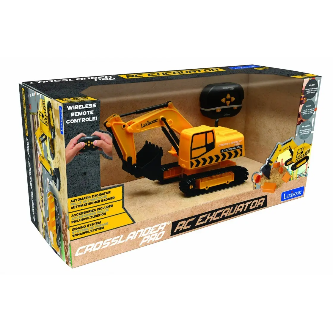 3380743094854 - Ferngesteuertes Spielzeug Baggerlader Crosslander® Pro