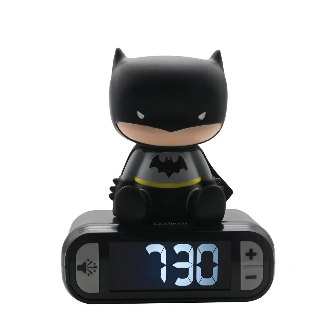 3380743094304 - Digitaler Wecker mit leuchtendem Batman-Nachtlicht in 3D und Soundeffekten Lexibook 3380743094304 - Digitaler Wecker mit leuchtendem Batman-Nachtlicht in 3D und Soundeffekten Lexibook