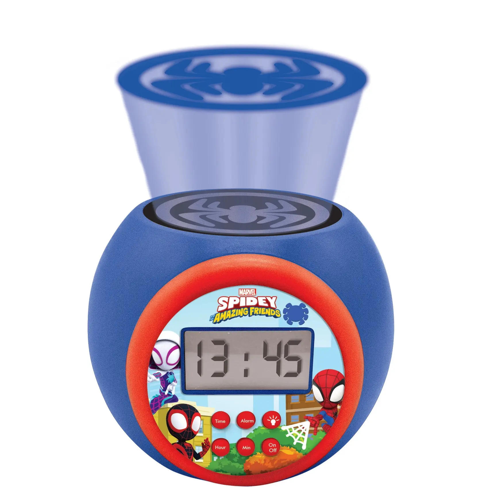 3380743100425 - Projektionswecker Spidey