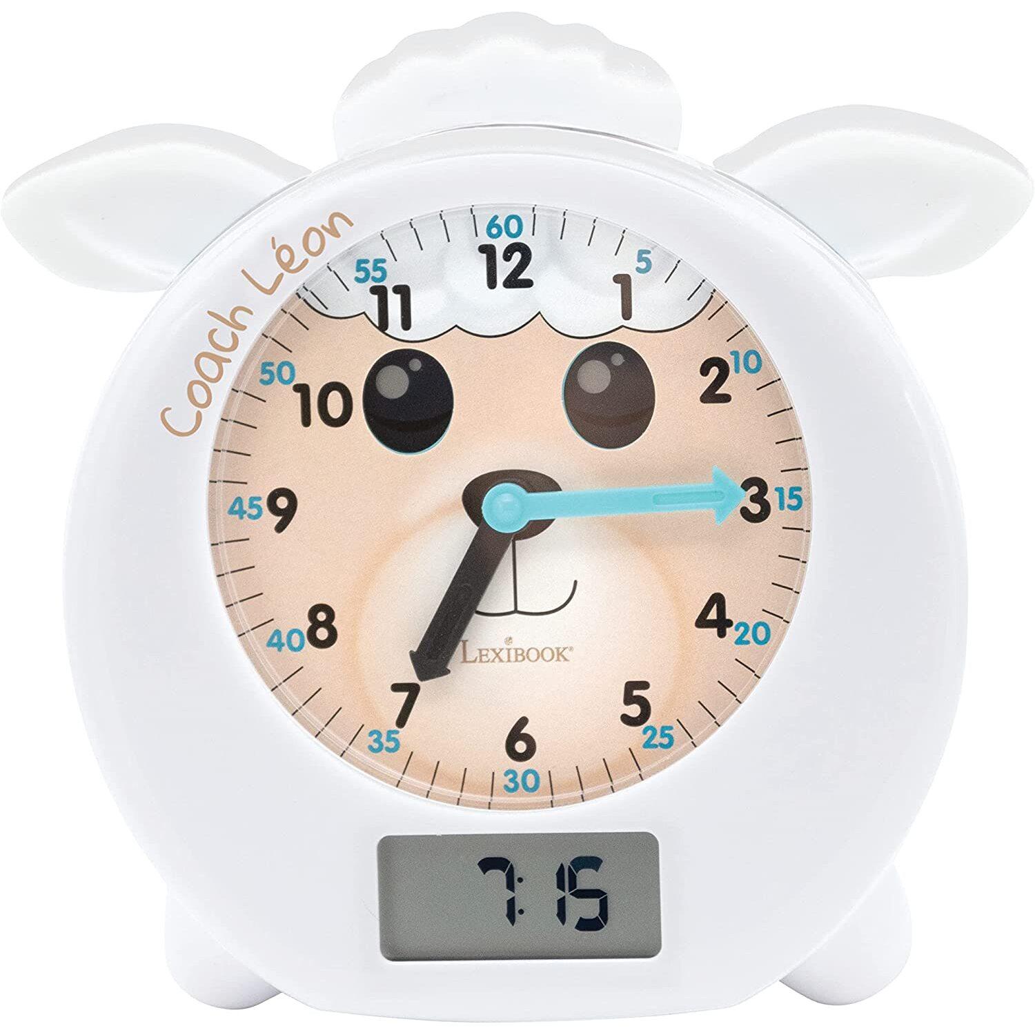 3380743092478 - Wecker mit Geschichtszähler und Licht Lexibook