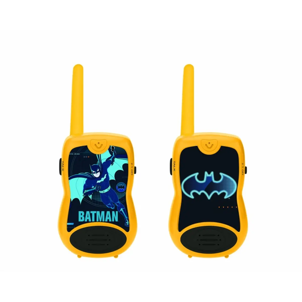 3380743094069 - Batman Walkie-Talkies bis zu 120 Meter Reichweite mit Gürtelclip