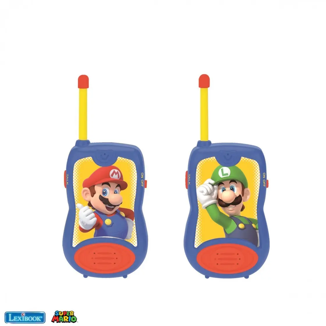3380743085678 - Outdoor-Spiele Walkie Talkies Super Mario Reichweite bis zu 120m Lexibook