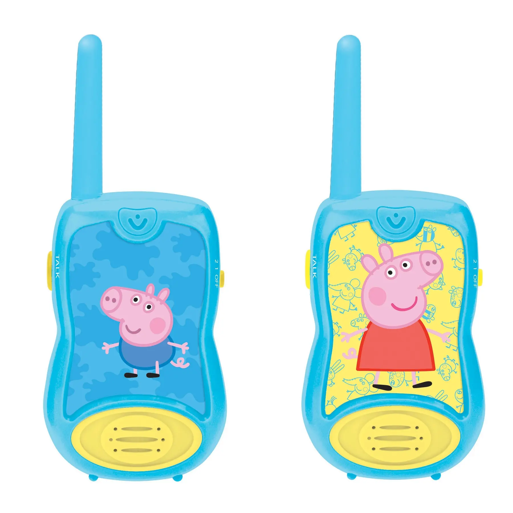 3380743064192 - Outdoor-Spiele Walkie Talkies Peppa Pig Reichweite bis zu 120m Lexibook