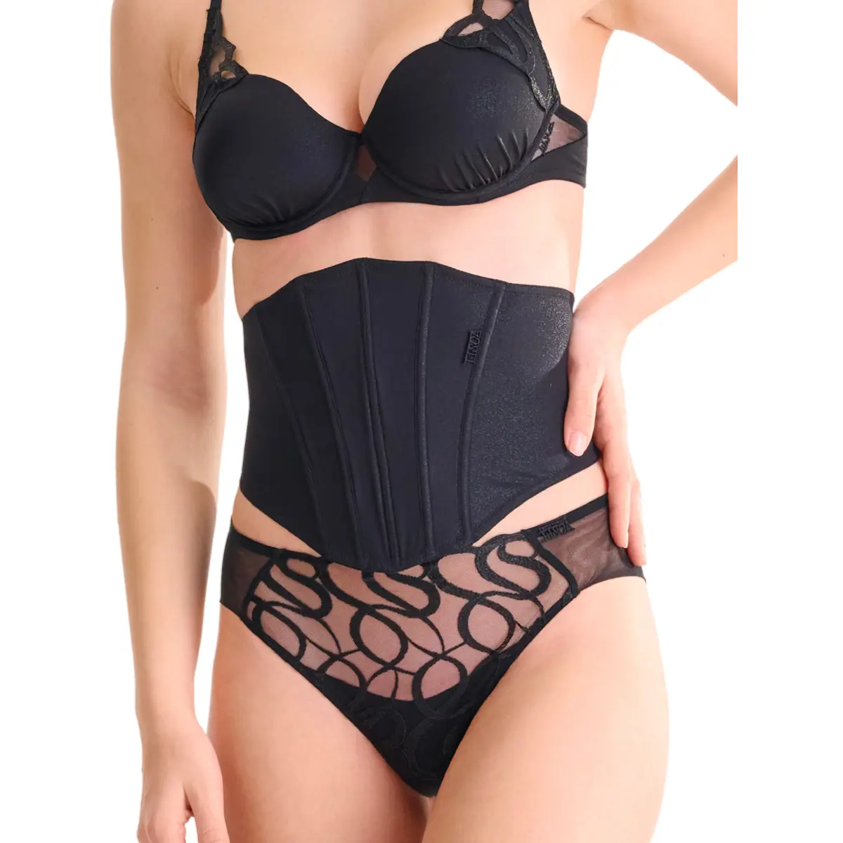 Miederhose Damen Lisca Shiny Secret